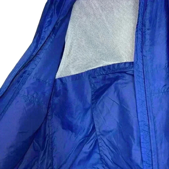 Lands' End‎ Sz M Nylon Windbreaker Lightweight Packable Vented - Picture 10 of 11
